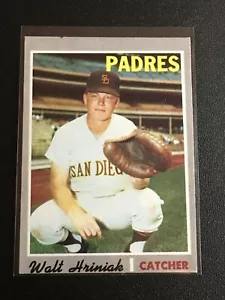 F59908 1970 Topps #392 Walt Hriniak PADRES - Bild 1 von 1