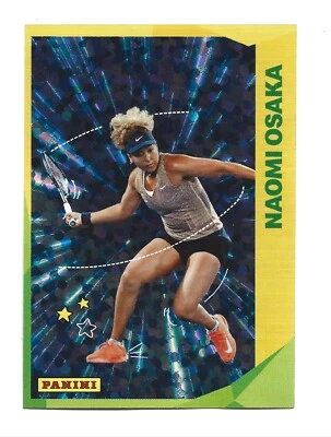 HOLO FOIL Naomi Osaka 2024 McDonalds Panini Family Sticker Happy Meal Olympics - Image 1 of 2