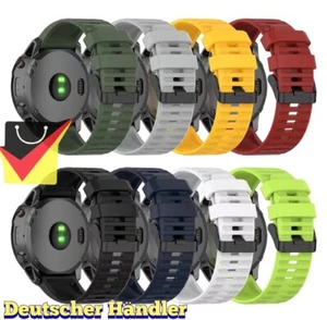 Armband  Silikon 22mm für Garmin Fenix 8 47mm /7 / 6 / Pro / 5 /Forerunner Strap - Zdjęcie 1 z 33
