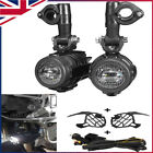 For BMW F800GS R1200GS Motorcycle LED Auxiliary Fog Spot Light Driving Lamp X2