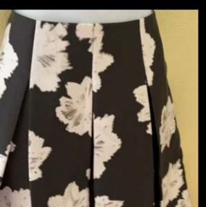 LANE BRYANT size 14 Geometric Print Midi Box Pleat Circle Skirt NWT - Picture 1 of 3