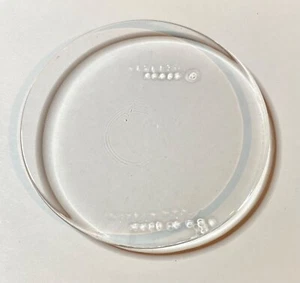 Corning 9985-75 PYREX Watch Glass/Beaker Cover, 75mm Diameter, Lot of 4 pcs. - Picture 1 of 2