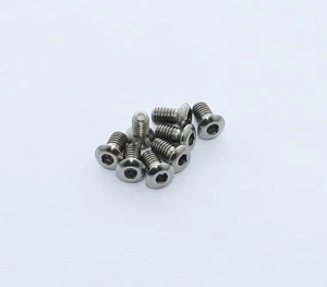 J&L Titanium Longer CLEAT Screws×8 Fit SpeedPlay Aero/Wahoo - Picture 1 of 6