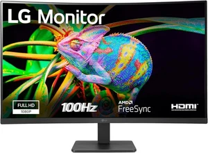 LG 32MR50C-B Monitor 31.5" FHD 1920x1080 VA HDMI VGA AMD FreeSync 100Hz 5ms - Afbeelding 1 van 5