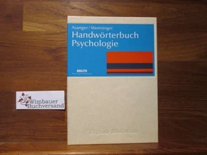 Handwörterbuch Psychologie. Asanger ... / Digitale Bibliothek ; 23 Asanger, Rola - Picture 1 of 3