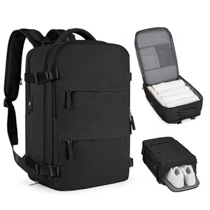 Large Travel Backpack For Women Men Airline Approved Carry On Flight Luggage ... - Picture 1 of 7