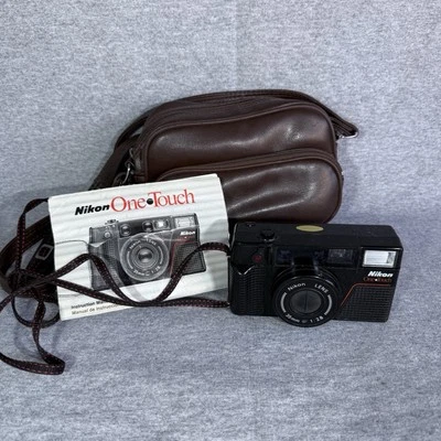Cámara fotográfica Nikon One Touch L35AF apuntar y disparar 35 mm SIN PROBAR COMO ESTÁ REPUESTOS Foto 1 de 4
