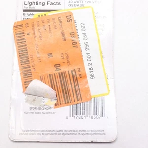 (2-Pk) Feit Electric Light Bulb Dimmable Bright White 3000K 30W BPQ40/G9/2/HDRP - Picture 1 of 4
