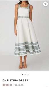 NWT Shoshanna Christina Dress size 2 - Picture 1 of 13