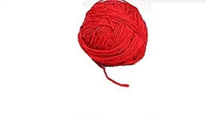 Indian Traditional Cotton Thread Color Red 12 Meter - Picture 1 of 2