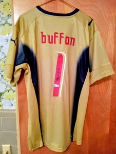 Gianluigi Buffon Signed Italy Puma Authentic Jersey Beckett (2W287518) - Picture 1 of 5