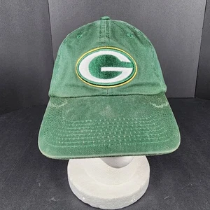 Gorra de béisbol Green Bay Packers Reebok ajustable verde y amarilla - Imagen 1 de 8