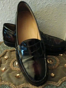 Cole Haan Herren Modern Klassiker Penny Halbschuh Schwarz Größe 8.5D - Bild 1 von 6