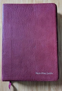 1978 Holy Bible King James Ver Jimmy Swaggart Lg Print Reference Edition Signed - Bild 1 von 6