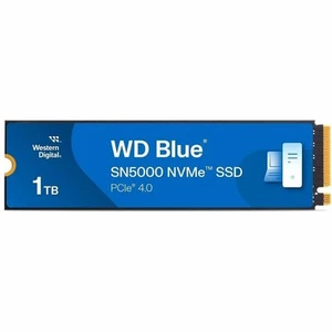 Unidad de estado sólido WD Blue SN5000 WDS100T4B0E 1 TB M.2 2280 SSD interna PCIe 4.0 - Imagen 1 de 5
