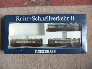 Fleischmann H0 set 4888 Ruhr-Schnellverkehr II (unvollständig) 3Nahverkehrswagen - Bild 1 von 5