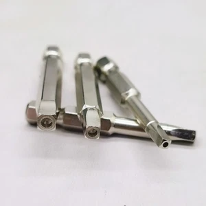 SQ2/3/4/5 Magnetic Security Square Screwdriver Bit 1/4" Hex Shank 2" Length Set - Picture 1 of 6
