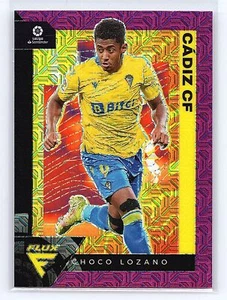 2021 PANINI CHRONICLES CHOCO LOZANO #273 FLUX PURPLE MOJO CADIZ - Bild 1 von 2