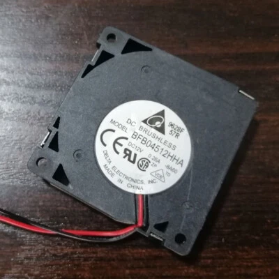 DELTA DC 12V 0.26A BFB04512HHA 4.5cm 45*10MM 2-wire fan blower with cooling fan - Image 1 of 3