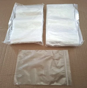 200 Stck Druckverschlussbeutel / ZIP-Polybeutel 120x170 mm - 0,05 mm stark - NEU - Bild 1 von 1