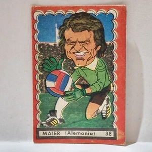 SEPP MAIER(GERMANY) Nº 38 1977 ORIGINAL FOOTBALL SOCCER CARD - Picture 1 of 3