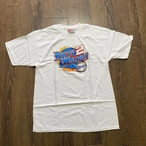 vintage Rusty Wallace Miller light NASCAR T-shirt sz XL - Picture 1 of 7