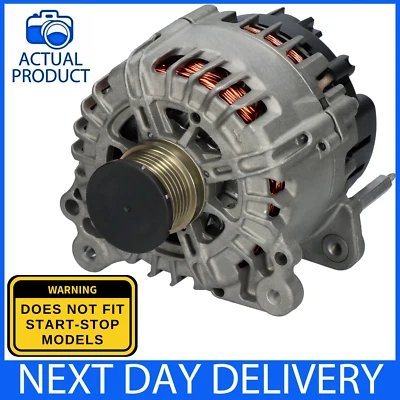 140 amp NEW ALTERNATOR fits VW CRAFTER VAN 2.0 TDI DIESEL 2009-2018 03L903024B - Image 1 of 4