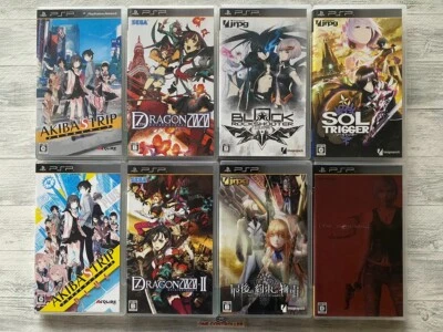 SONY PSP Akiba's Trip & 7th Dragon 2020 & Rockshooter Sol Trigger 3rd Birthday - Image 1 of 4