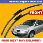 For Renault Megane 06-08 Bayonet Front Windscreen Aero Wiper Blades SET 24