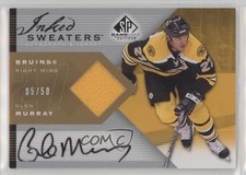 2007-08 SP Game Used Edition Inked Sweaters /50 Glen Murray #IS-GM Auto