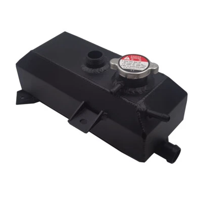 ✅Para BMW E28 E30 325E 325I 528E Depósito de desbordamiento de refrigerante Cabezal Tanque con tapa Foto 1 de 4