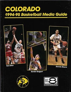 1994-95 Colorado Buffaloes Men's Basketball Media Guide - Picture 1 of 2