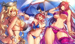 Anime fategrand order fate series scathach anne bonny Playmat Gaming Mat Desk - Picture 1 of 1