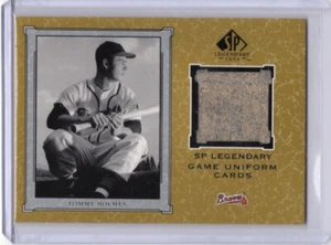 2001 UPPER DECK TOMMY HOLMES JERSEY BOSTON BRAVES - Picture 1 of 2