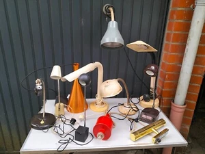 Konvolut antike Designer Lampen 12 Sück - Bild 1 von 7