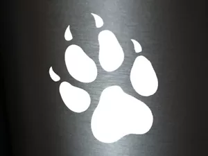 Plott Aufkleber Pfote Kralle Hundepfote Hund Sticker Tuning Autoaufkleber - Bild 1 von 6
