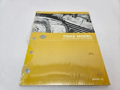 ❗ Nuevo catálogo de piezas de modelos de triciclo Harley Davidson 2012 99602-12 Foto 1 de 4