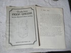 pages loose MOON CRESTA GREMLIN SEGA  arcade game  owners manual