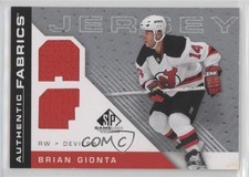 2007-08 SP Game Used Edition Authentic Fabrics Brian Gionta #AF-GI