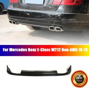 Rear Bumper Diffuser Lip Wing For 10-13 Mercedes Benz W212 E550 E350 Non- - Bild 1 von 12