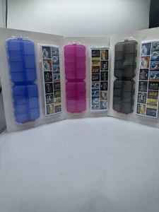 Organizador de Pastillas Viaje Pastillero Portátil Plegable 14 Ranuras con Etiquetas de Farmacia Nuevo - Imagen 1 de 7