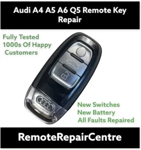 Reparación de mando a distancia llave Audi A4 A5 A6 Q5 - Imagen 1 de 1