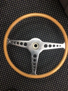 Volante restaurado original para Jaguar E-Type XKE 1961-1962 de la primera serie 1 - Imagen 1 de 11