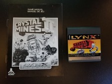 Crystal Mines II - Atari Lynx - includes original manual - tested, working