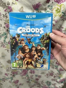 The Croods Prehistoric Party Nintendo Wii U UK PAL - Disc in sehr gutem Zustand - Bild 1 von 5
