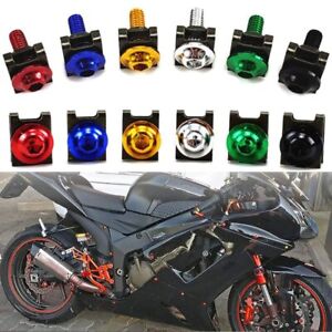 Kit Motorcycle Fairing Bolts Spire Speed Fastener Clips M5 Screws & Nuts