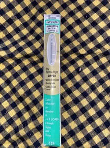 Vintage Nos J & P Mäntel 22"" trennender Metallreißverschluss natürlich #256 offenes Ende - Bild 1 von 10