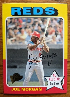 JOE MORGAN, 2005 TOPPS ARCHIVES ALL TIME FAN FAVORITES #85, REDS - Image 1 of 2