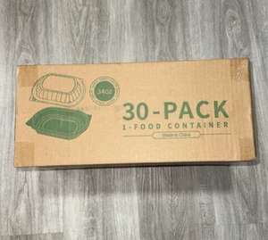 Yangrui Lebensmittelbehälter mit Deckel. 30er Pack 34 oz Neu Versiegelt - Bild 1 von 3