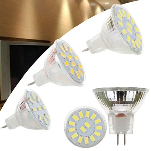 LED Spotlight Bulbs MR11 2W 3W 5733 SMD 12-24V 10W 20W Equivalent White Lamp RD2 - Picture 1 of 15